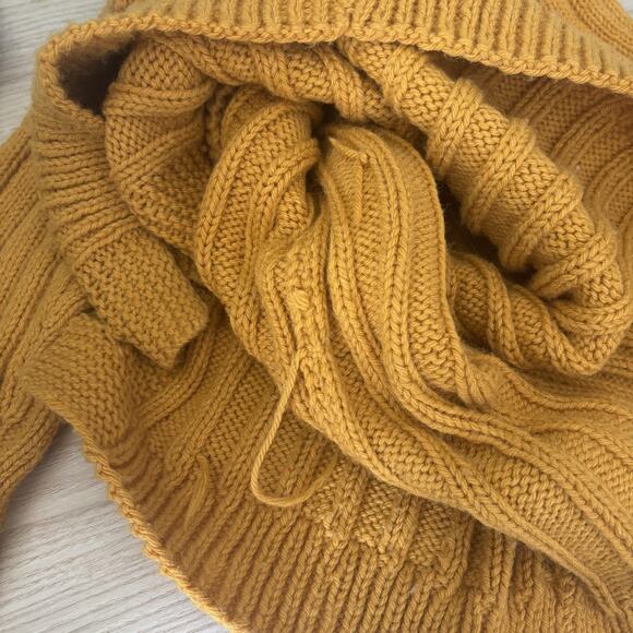 Cozy Mustard Cardigan Sweater - Picture 9 of 10